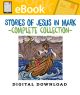 Stories of Jesus in Mark Complete Collection - English & Spanish (Speed Sketch Bible Stories Series)