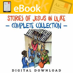 Stories of Jesus in Luke Complete Collection - English & Spanish (Speed Sketch Bible Stories)
