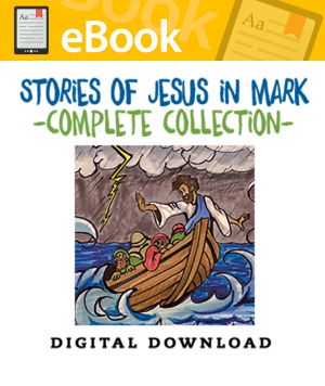 Stories of Jesus in Mark Complete Collection - English & Spanish (Speed Sketch Bible Stories Series)