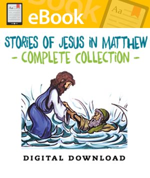 Stories of Jesus in Matthew Complete Collection - English & Spanish (Speed Sketch Bible Stories)